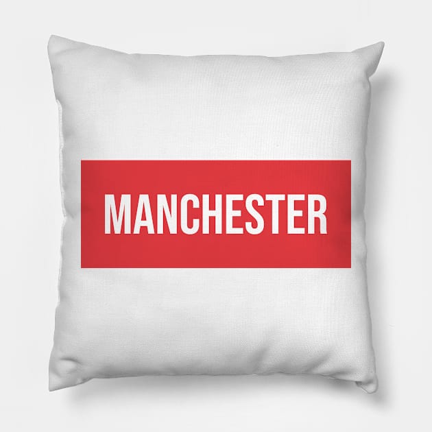 Manchester United Pillow by GotchaFace