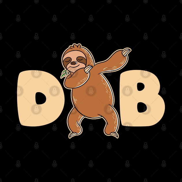 Dabbing Sloth Dabbing Sloth by MzumO