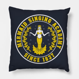 Mermaid Singing Academy Pillow