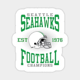 Seattle Seahawks Football Champions Magnet