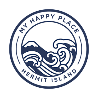 Hermit Island, My Happy Place T-Shirt