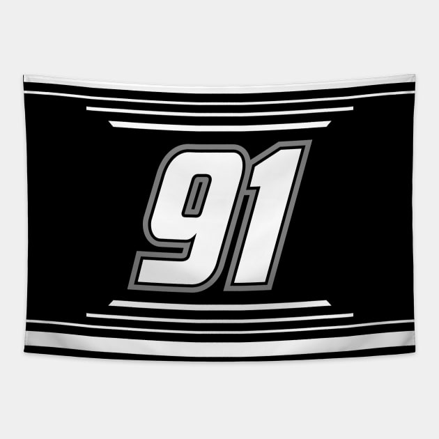 Kyle Weatherman #91 2024 NASCAR Design Tapestry by AR Designs 