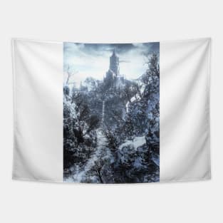 Painted world of Ariandel Tapestry