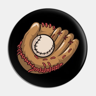 Baseball Glove  Baseball Player Pin