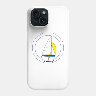 Thistle Sailboat Phone Case