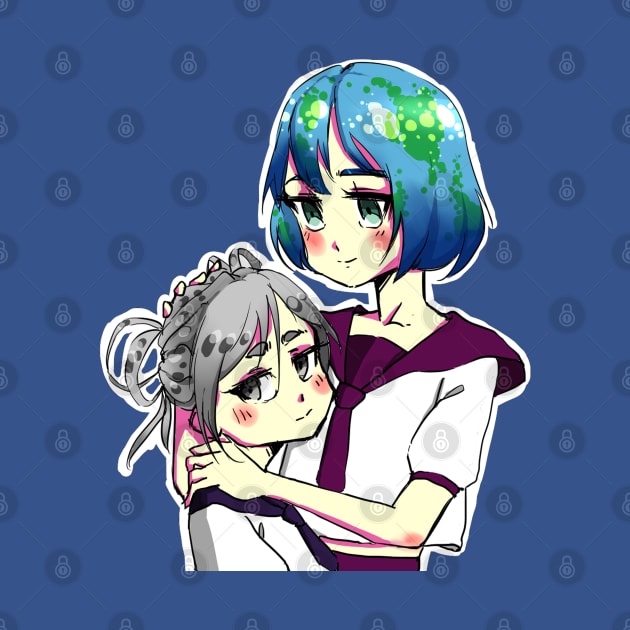 Earth-chan by DäyteGroshi