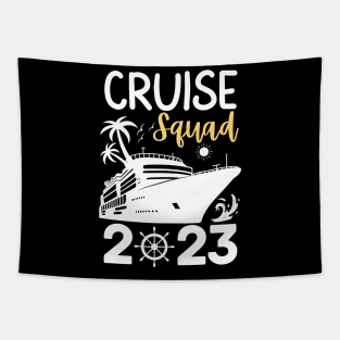 Family Cruise Squad 2023 Family Matching Group Squad Quote Tapestry