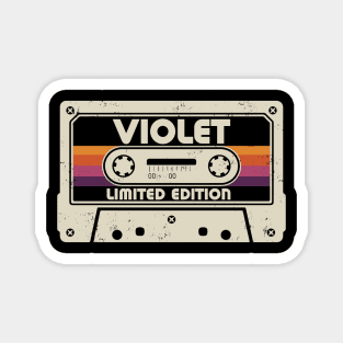 Violet Name Limited Edition Magnet