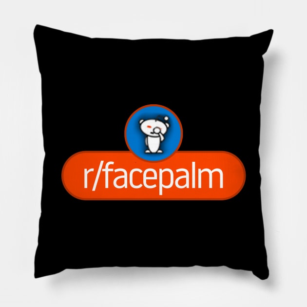 SubReddit: Facepalm Pillow by artsylab