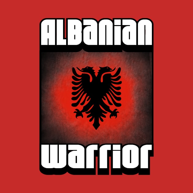 Albanian warrior albanian eagle t shirt by Jakavonis