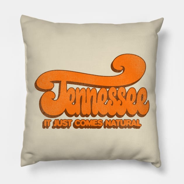 TENNESSEE It Just Comes Natural Pillow by darklordpug