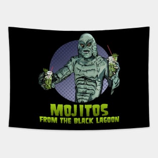 Mojitos from the Black Lagoon Tapestry