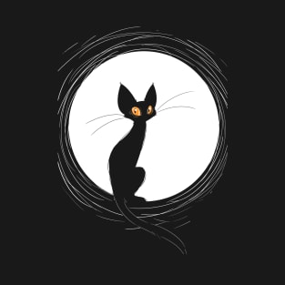 Halloween Cat T-Shirt