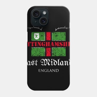 Nottinghamshire East Midlands Phone Case