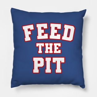 Feed The Pit Buffalo Bills Football Fan Tshirt Pillow