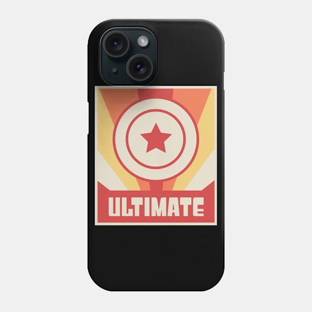 ULTIMATE Frisbee | Retro 70s Poster Phone Case by Wizardmode