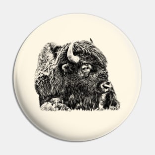 Bison Pin