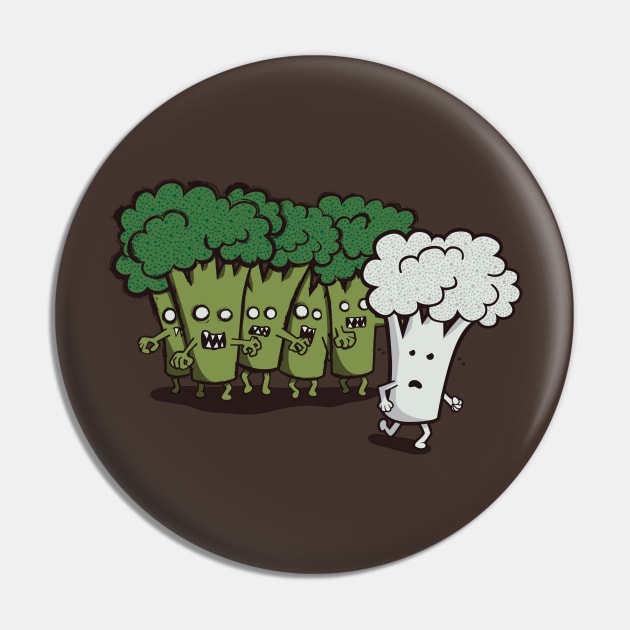 The Walking Broccoli Pin by Kent_Zonestar