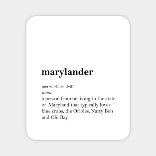 Marylander Magnet