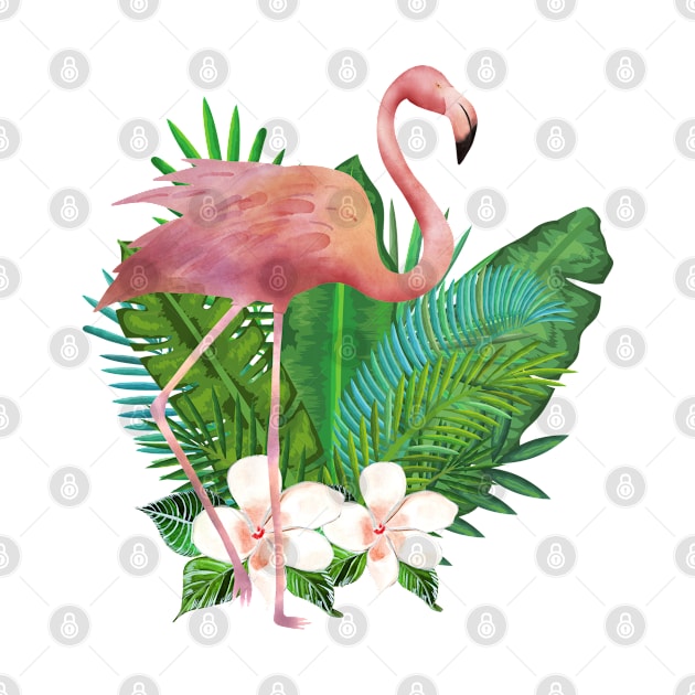 Pink Flamingo Island Vibes by Holisticfox