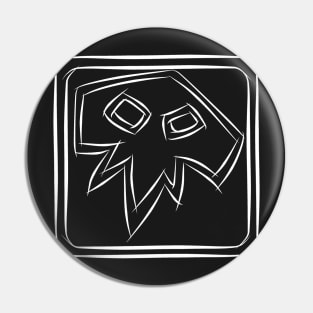 Shaman Class Icon (White) Pin