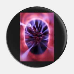 Black Hole Purple Event Horizon Pin