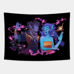 Sharing the Magic Lamp Tapestry