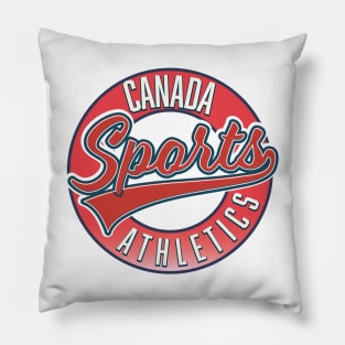 Canada Sports Athletic logo Pillow