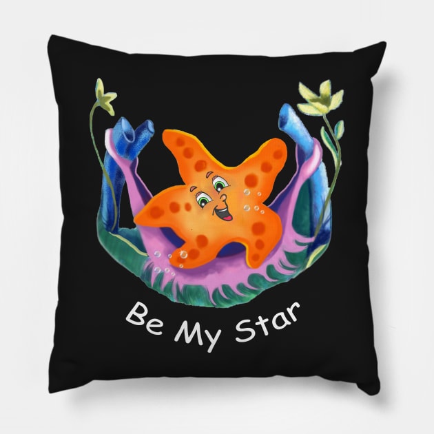 Be My Star Pillow by KissedbyNature