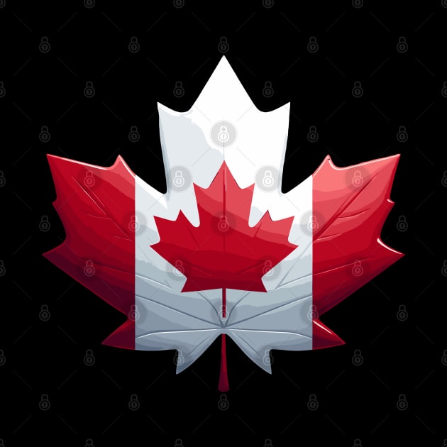 Canada Flag Maple Leaf by Graceful Designs