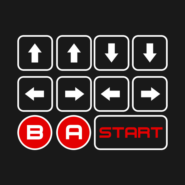 cheat code up up down down left right left right b a start