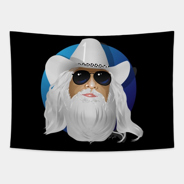 Leon Russell RIP Tapestry by phleep