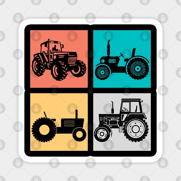 Tractor Driver Magnet by Xtian Dela ✅