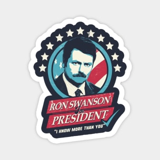 Ron Swanson for President Magnet