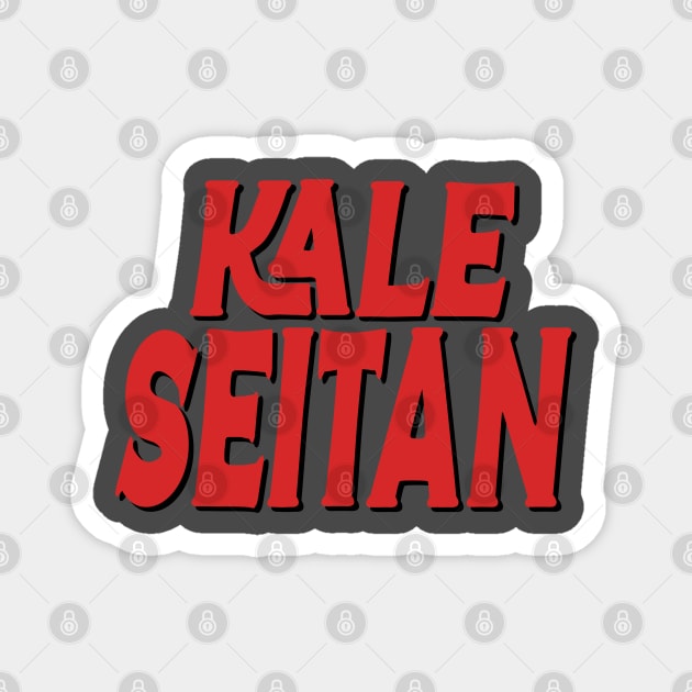 Kale Seitan Magnet by Ladybird Etch Co.