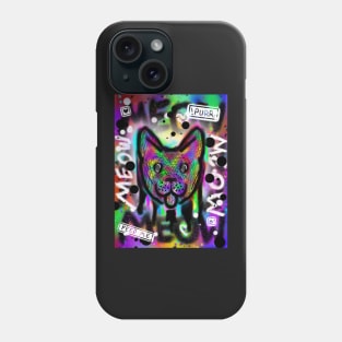 Spray Paint Cat V2 Phone Case
