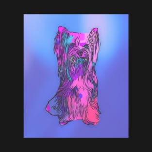 Yorkshire Terrier Pop Art T-Shirt