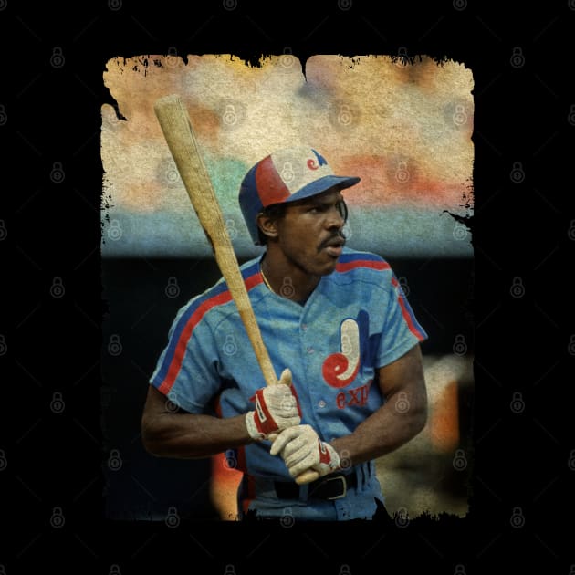 Andre Dawson in Montreal Expos by PESTA PORA