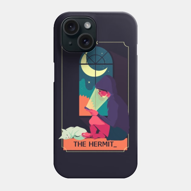 The Hermit Phone Case by sblarts