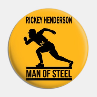 Black Version - Rickey Henderson Pin