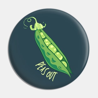 Peas Out Pin