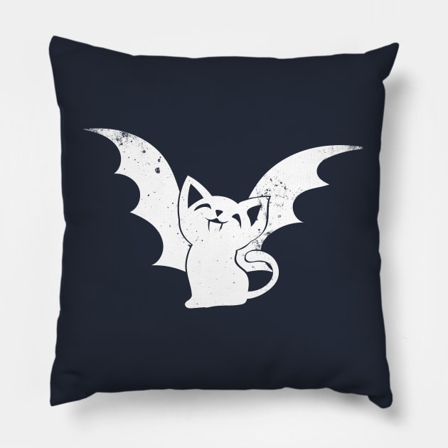 Kitten Vamp Pillow by Jess Adams