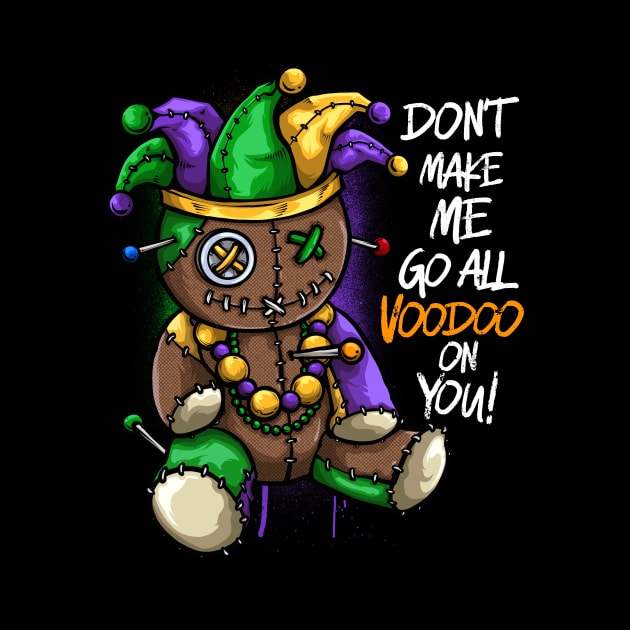 Voodoo MArdi Gras by XXII Designs