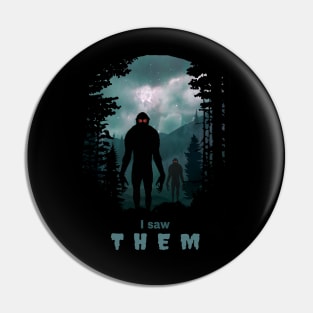 I saw them in the dark forest Pin