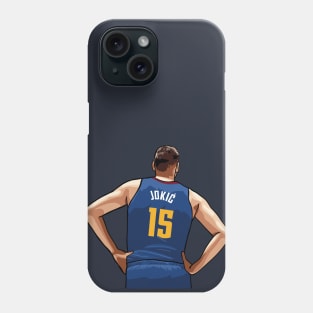 Nikola Jokic Vector Back Phone Case