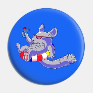 Chillin like a Chinchilla (No text) Pin