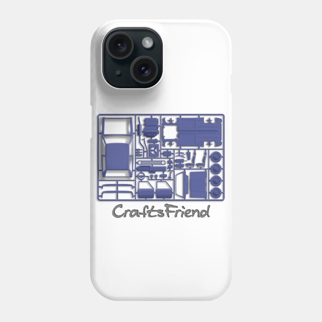 Craftsfriend - Model Car Kit Phone Case by GetTheCar