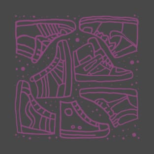 Sneaker pattern T-Shirt