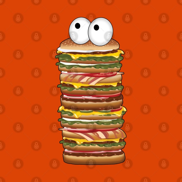 Big Burger ( Funny Design ) by Ghean