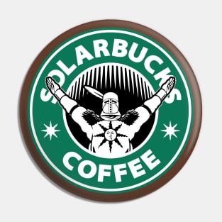 Wake up and Praise the Coffee Pin